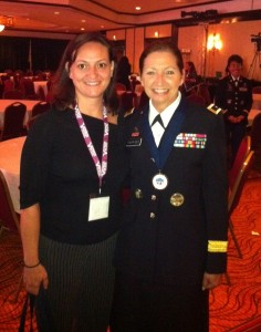 MG Farrisee and Dawn at the V-Wise Conference